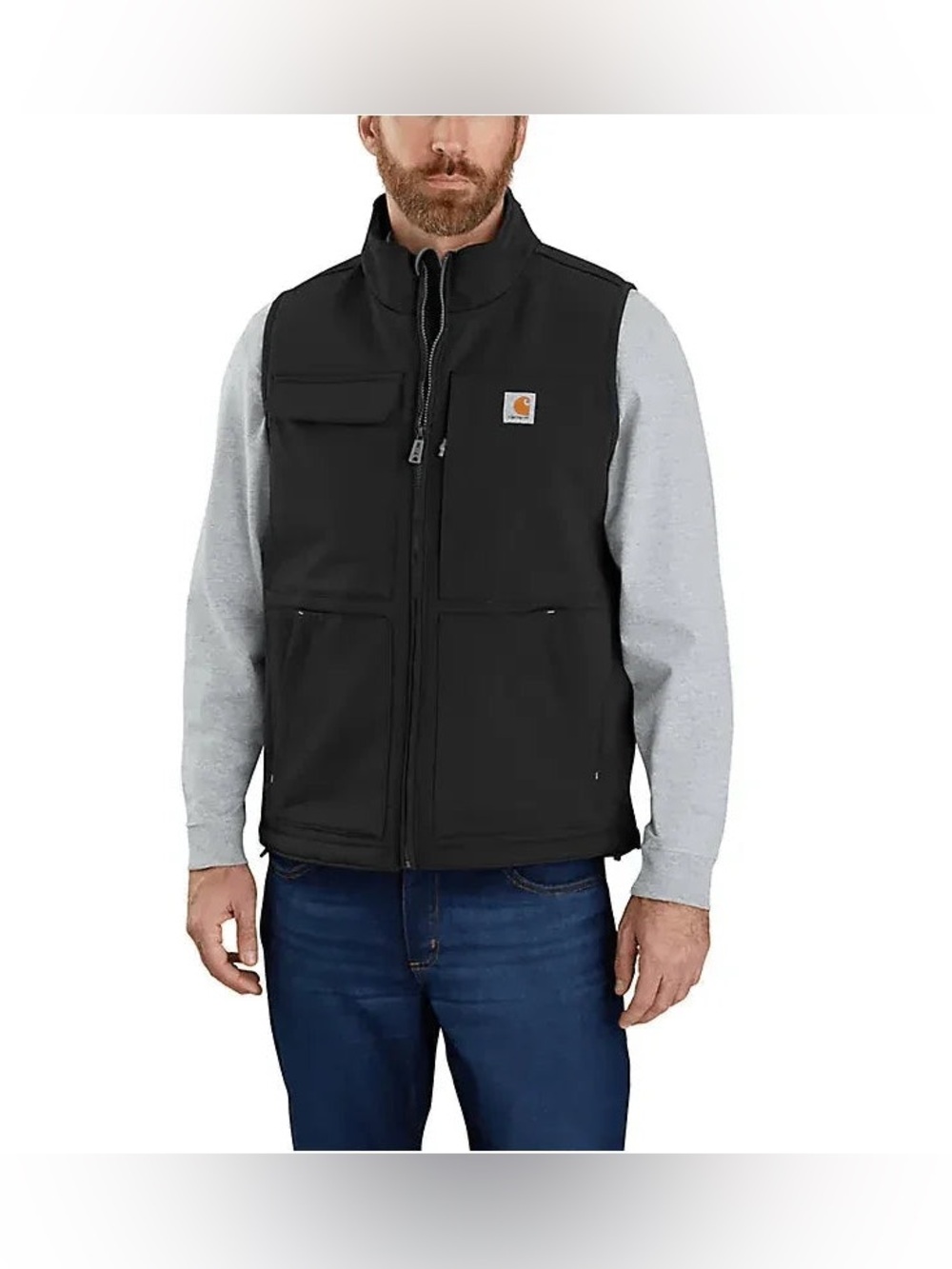 Men's Carhartt Super Dux Relaxed Fit Sherpa-Lined Vest size small